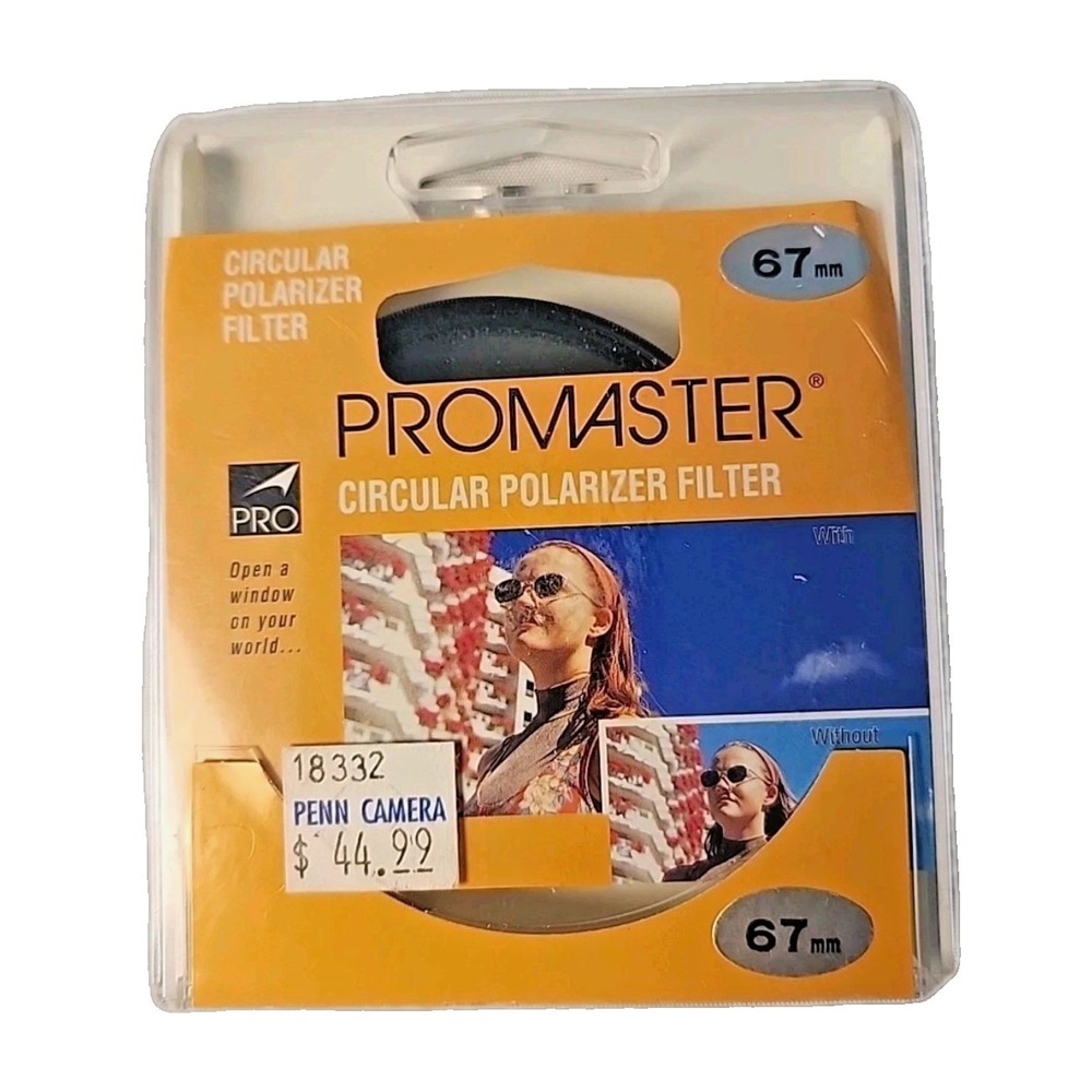 New Polarizer Pro Filter 67mm ProMaster PL-CIR Circular Camera Accessories‎ NIB